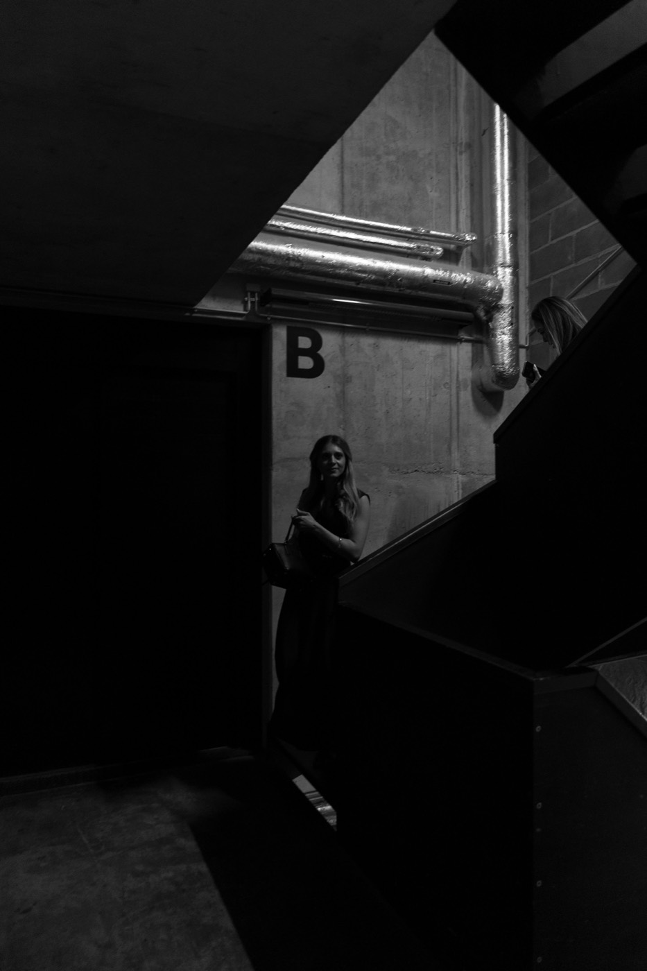 Sabrina Stocker backstage before a live session